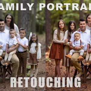 Create Beautiful, Natural Family Portraits with Expert Editing